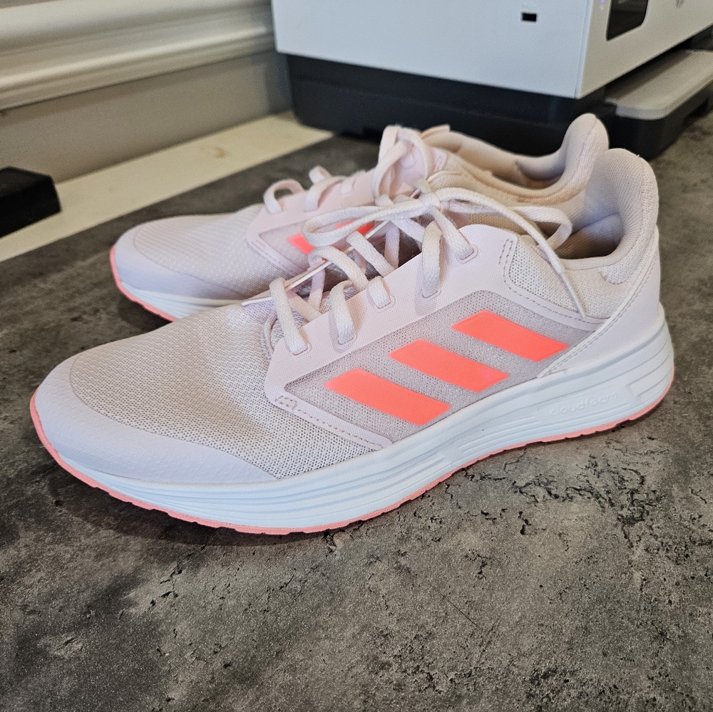 Adidas Women's Pink and Neon Athletic Shoes